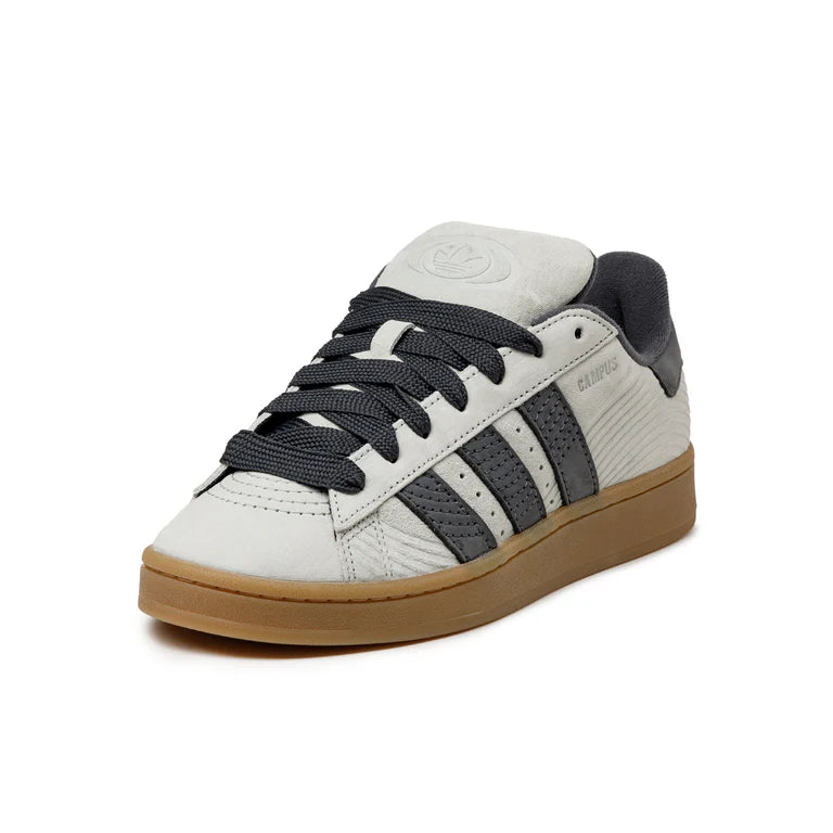 Adidas campus silver pebble core black