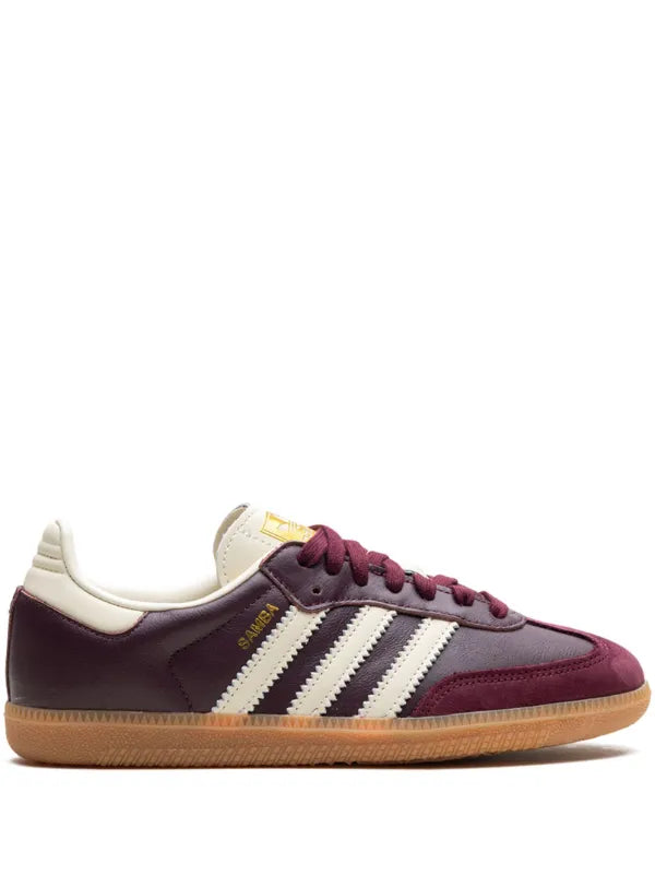 Adidas sampa maroon core white