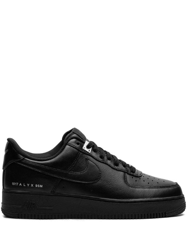 Air Force one black leather