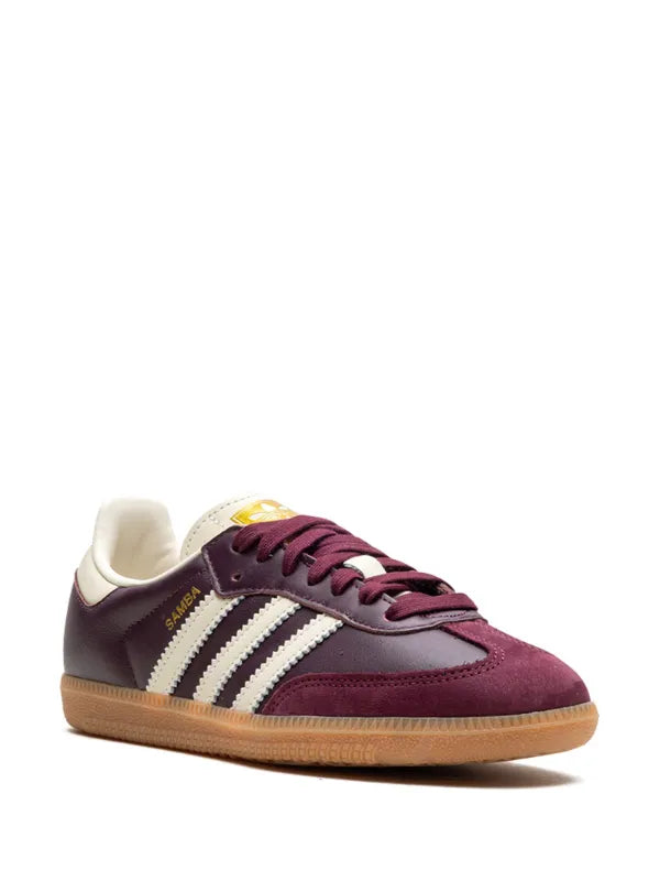 Adidas sampa maroon core white