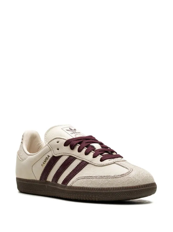 Adidas sampa wonder white maroon