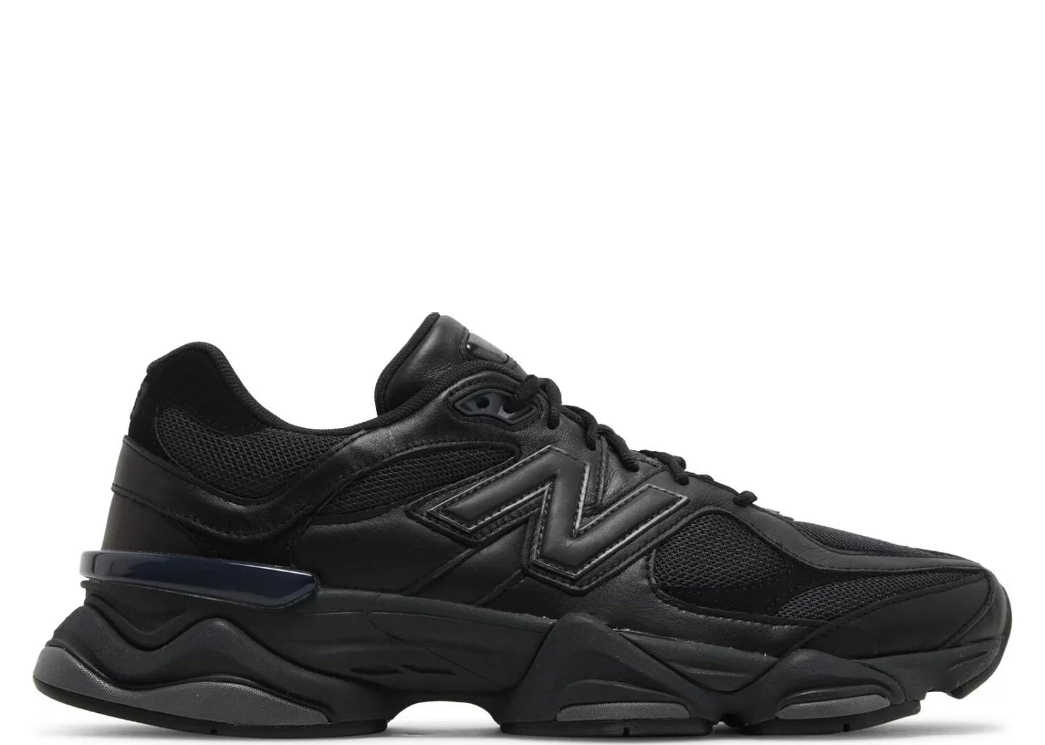 New balance 9060 black leather