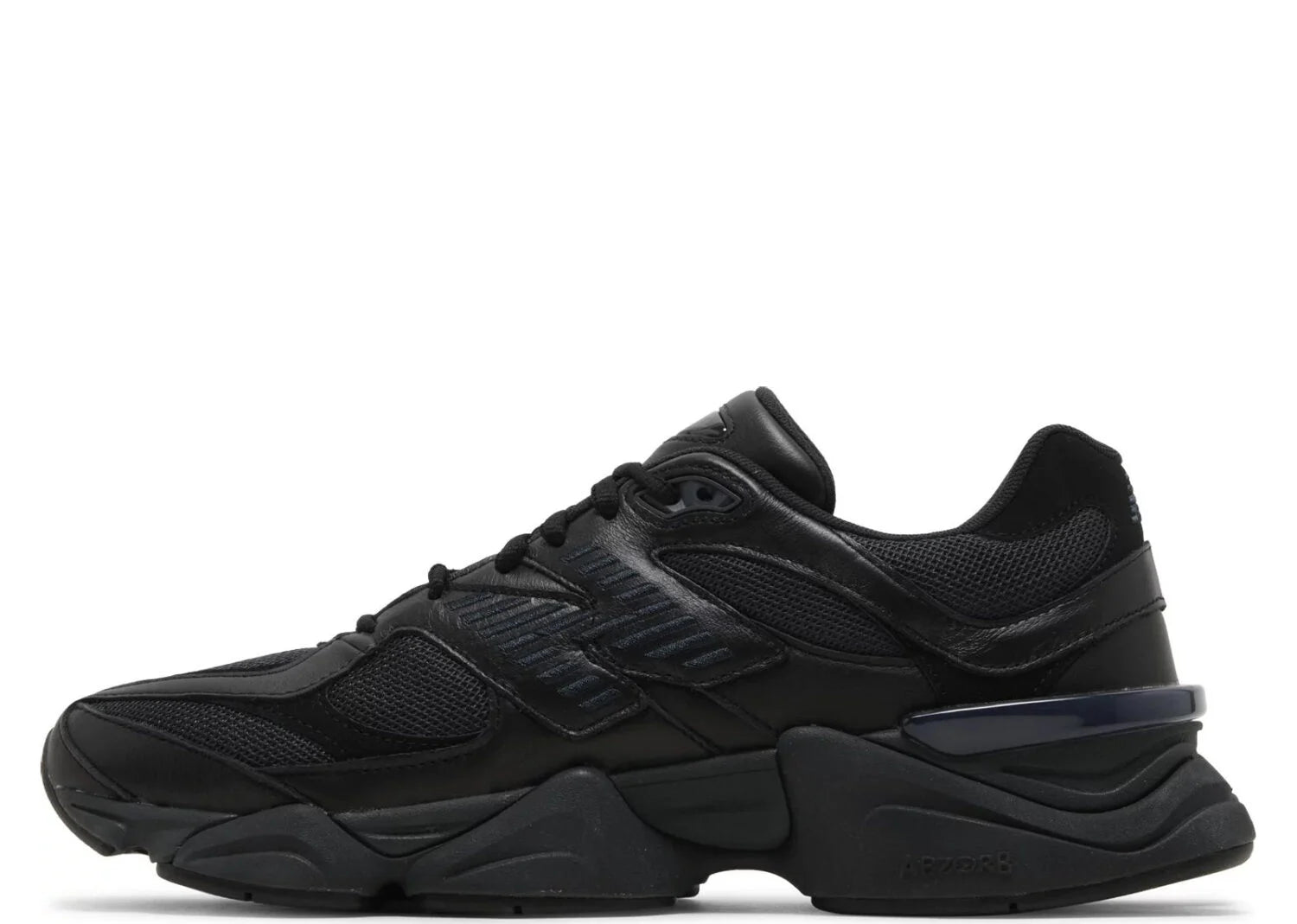 New balance 9060 black leather