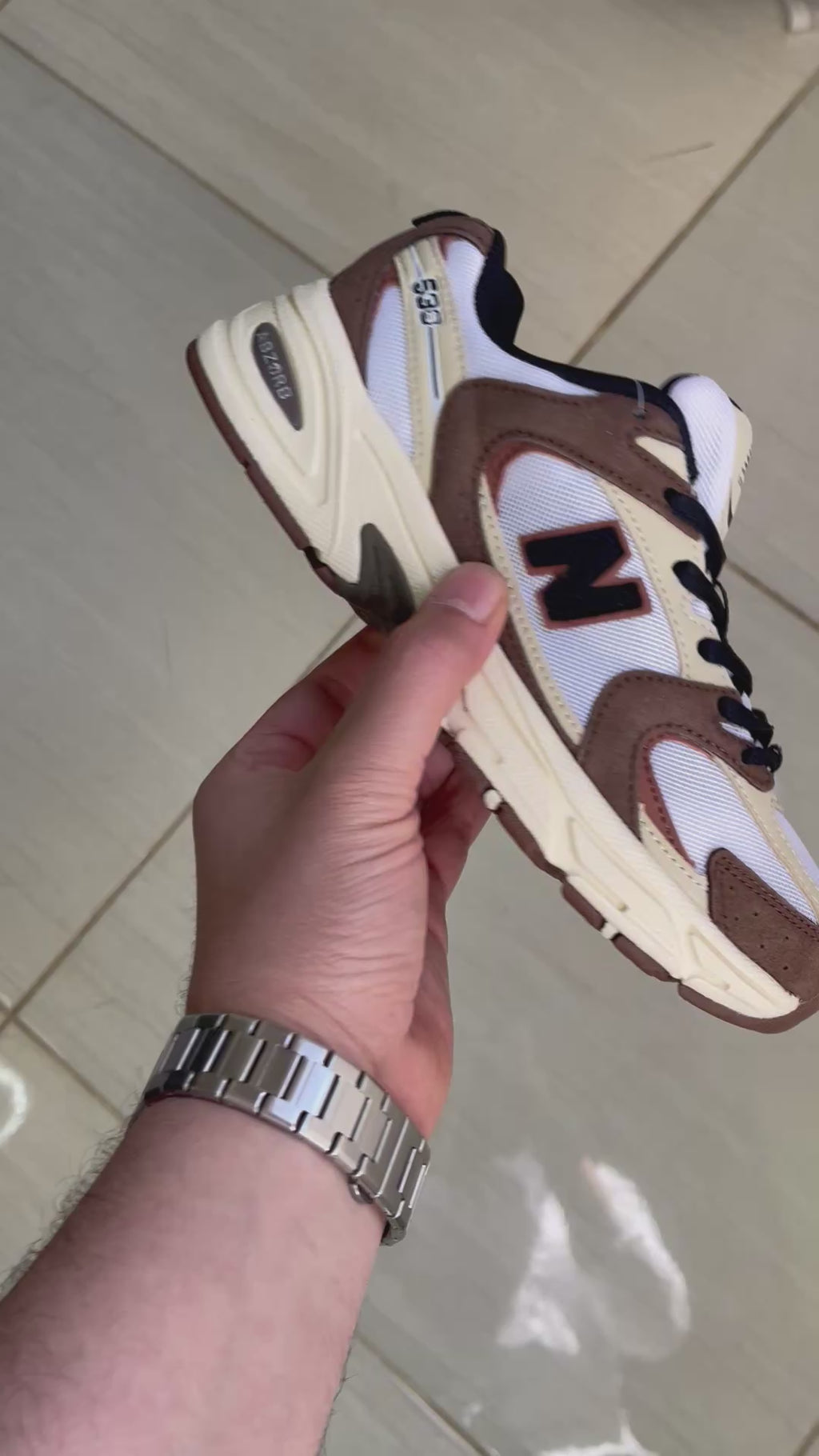 New balance 530 brown tann