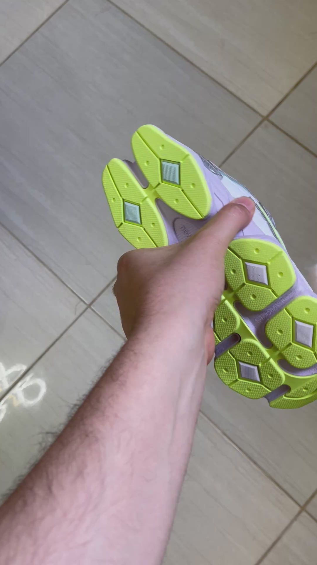 New balance 9060 white taro